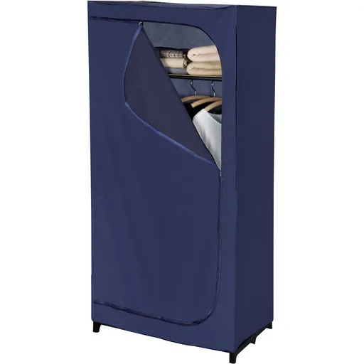 Wenko Skládací textilní skříň s policí Business, 160 x 50 x 75 cm