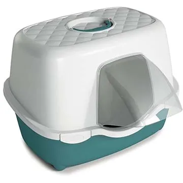 Stefanplast chic outdoor 56×54,5×39cm bílá/tmavě zelená (99301)