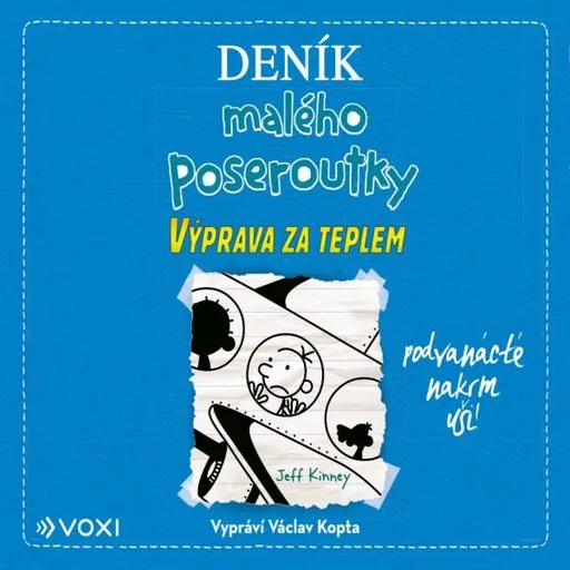 Deník malého poseroutky 12 - Jeff Kinney - audiokniha
