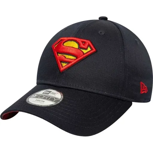 New Era YOUTH DC SUPERMAN 9FORTY Dětská kšiltovka, tmavě modrá, velikost