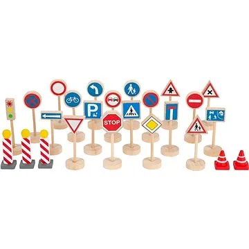 Small Foot Dopravní značky sada 25 dílů (4020972117366)