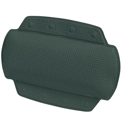 Spirella Polštář do vany ALASKA, tmavě zelená, 32 x 23 cm