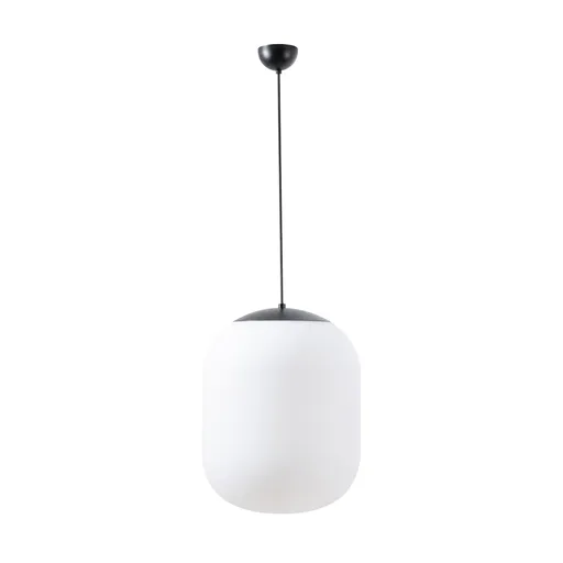 OSMONT TAN67853 TANIA S1 závěsné skleněné svítidlo černá / bílá IP40 4000 K 27W LED DALI