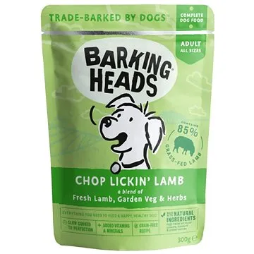 Barking Heads Chop Lickin’ Lamb kapsička 300 g (5060189113996)
