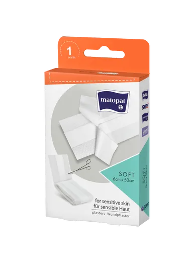 Matopat Soft 6 cm x 50 cm náplast 1 ks