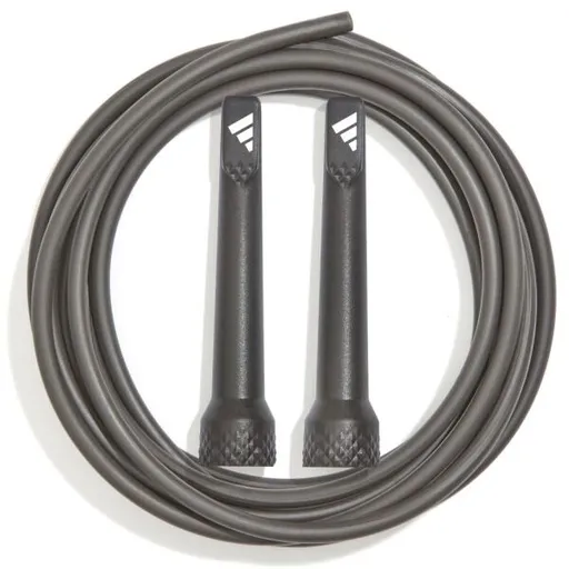 adidas ESSENTIAL SKIPPING ROPE Švihadlo, tmavě šedá, velikost