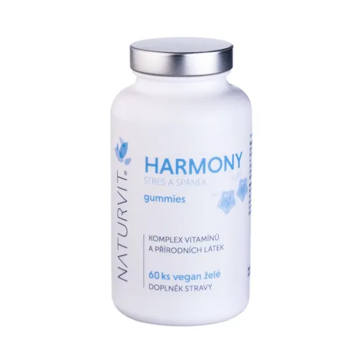 Naturvit Harmony Stres a spánek gummies 60 ks