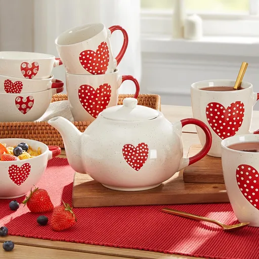 Die moderne Hausfrau Konvice na čaj Srdce, 1,2 l