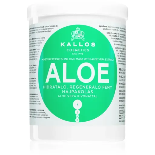 Kallos KJMN Professional Aloe hydratační maska s aloe vera 1000 ml