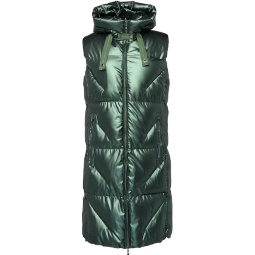 TRIMM PEGGY Dámská vesta, tmavě zelená, velikost