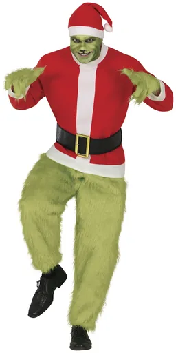 Guirca Pánský kostým - Grinch Velikost - dospělý: M