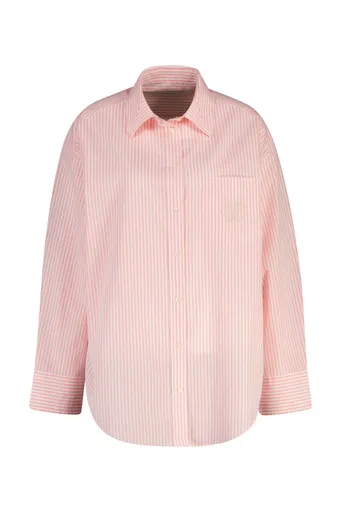 KOŠILE GANT OS CLASSIC POPLIN STRIPE SHIRT LILLY PINK