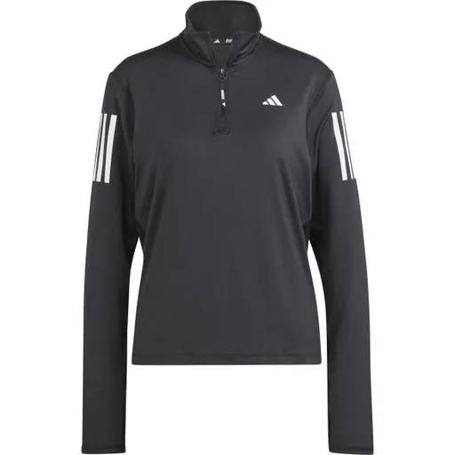 adidas OWN THE RUN HALF-ZIP Dámská běžecká bunda, černá, velikost
