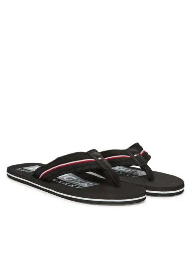 Tommy Hilfiger pánské černé žabky FM0FM05436 41