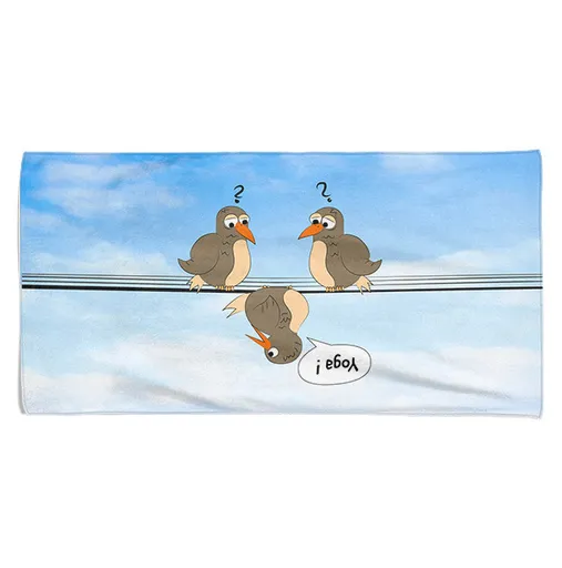 Osuška Yoga! (Velikost osušky: 100x170cm)