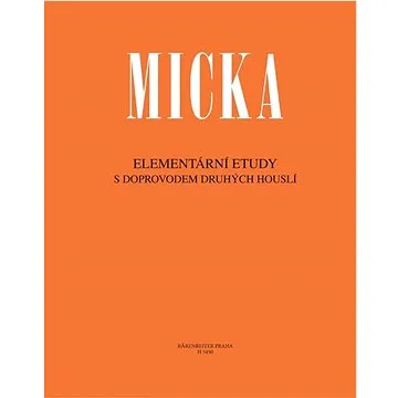 Elementární etudy: s doprovodem druhých houslí (9790260104891)