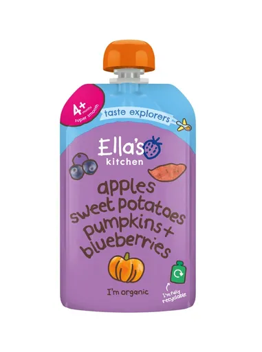 Ellas Kitchen BIO Batáty, dýně a jablko kapsička 120 g