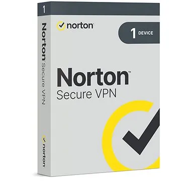 Norton Secure VPN, 1 uživatel, 1 zařízení, 12 měsíců (elektronická licence) (21420109)