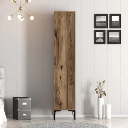 Šatní skříň Kumsal S - Walnut