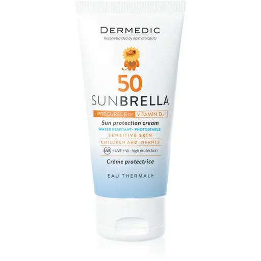 Dermedic Sunbrella Baby ochranný krém na obličej SPF 50 50 g