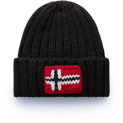 Napapijri F-SEMIURY Zateplená čepice, černá, velikost UNI