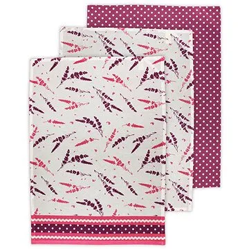 Home Elements Sada 3 utěrek 50×70 cm, Levandule 2022 (8595556470480)