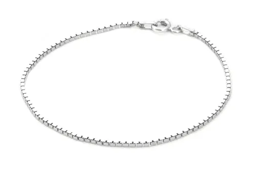 Beneto Exclusive Stylový stříbrný náramek Kostka/Venezia AGB196 20 cm