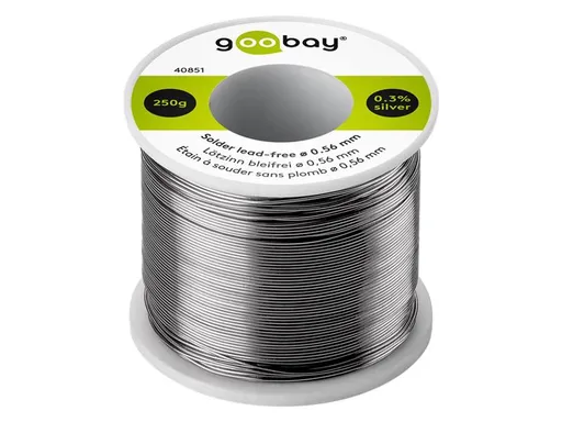 Cín 0.56mm 250g 99,3%Sn 0,7%Cu GOOBAY 40851