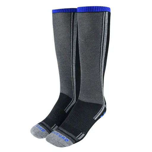 Ponožky Oxford Coolmax® Oxsocks šedé/černé/modré S (37-43)