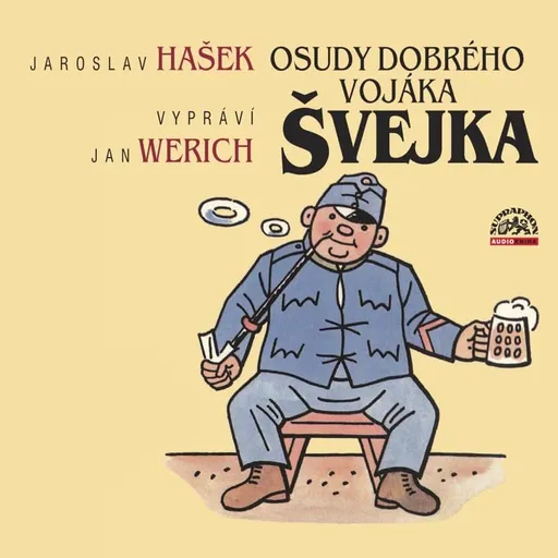 Osudy dobrého vojáka Švejka - komplet (Jaroslav Hašek-Jan Werich) (2 MP3-CD)