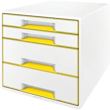 LEITZ WOW CUBE žlutý (52132016)