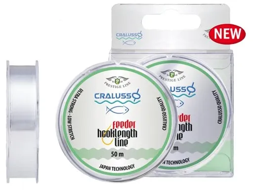 Cralusso návazcový vlasec feeder hooklenght 50 m - 0,14 mm