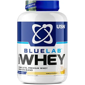 USN BlueLab 100% Whey Premium Protein, 2000g, vanilka (6009544910732)