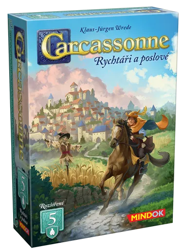 Carcassonne rozšíření 5: Rychtáři a poslové (2025) - Wrede Klaus-Jürgen