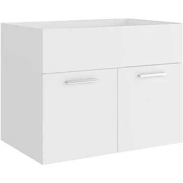 Shumee Skříňka pod umyvadlo - bílá, 60 × 38,5 × 46 cm, dřevotříska (804647)