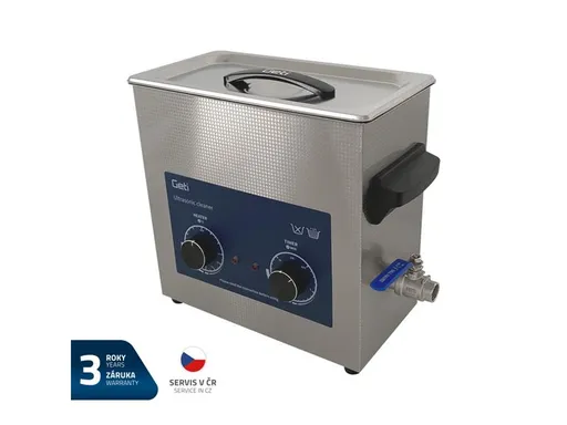 Ultrazvuková čistička GETI GUC 06A 6L nerez