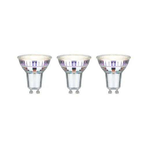 PAULMANN Eco-Line Standard 230V LED reflektor GU10 3x2,5W 3000K stříbrná