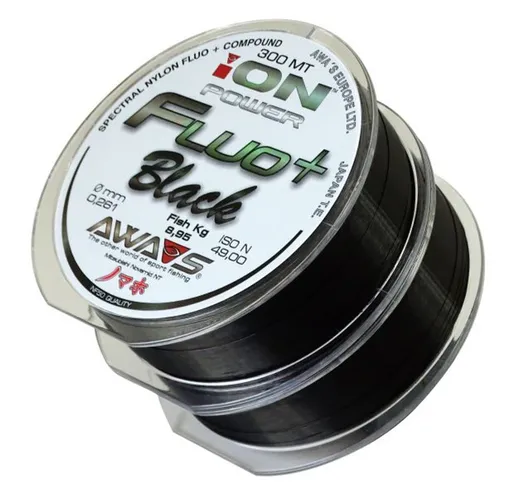 Awa-S Vlasec Ion Power Fluo+ Black 2x300m,Awa-S Vlasec Ion Power Fluo+ Black 2x300m