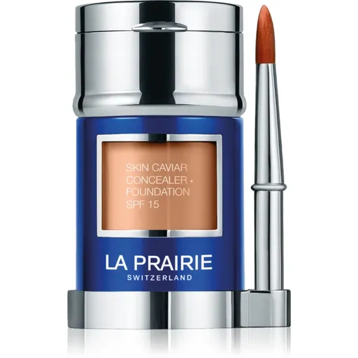 La Prairie Skin Caviar Concealer Foundation make-up a korektor SPF 15 odstín NW-30 Honey Beige 30 ml