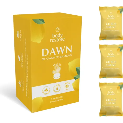 Body Restore Dawn tablety do sprchy vůně Citrus Groove 3 ks