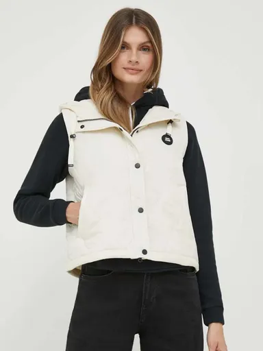 Pepe Jeans dámská krémová vesta PL402241808 XS