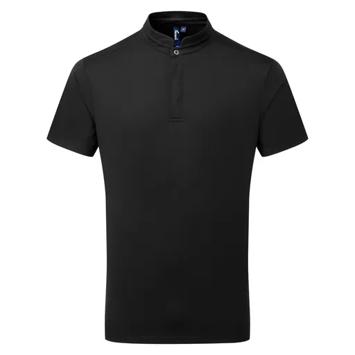 Premier Workwear Kuchařská polokošile s krátkým rukávem - Černá | XS