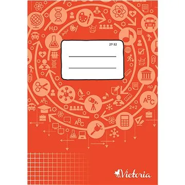 VICTORIA A5 čtverečkovaný (2732000CWG)