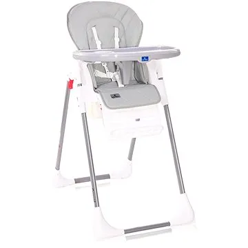 Jídelní židlička Lorelli CRYSPI COOL GREY LEATHER (10100442110)