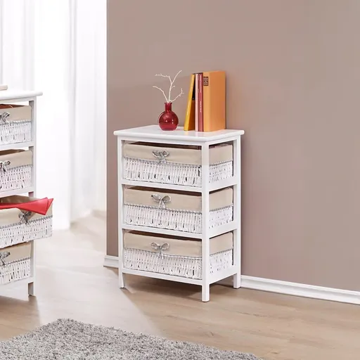 Die moderne Hausfrau Komoda Landhaus, 58 cm