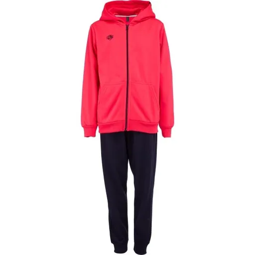 Lewro METY Dívčí tepláková souprava, růžová, velikost 152-158