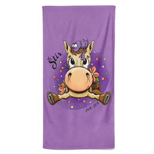 Osuška Koňská znamení – štír (Velikost osušky: 70x140cm)