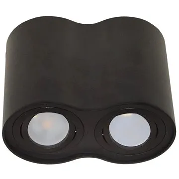 Bodové svítidlo SIROCO 2xGU10/30W/230V černá (120307)
