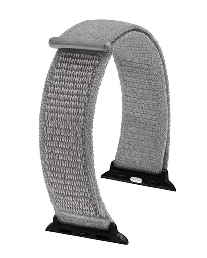 Řemínek Hirsch Vocem pro Apple Watch - šedý - 20 mm