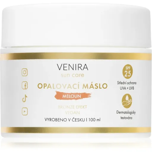 Venira Opalovací máslo Bronze opalovací máslo Watermelon 100 ml